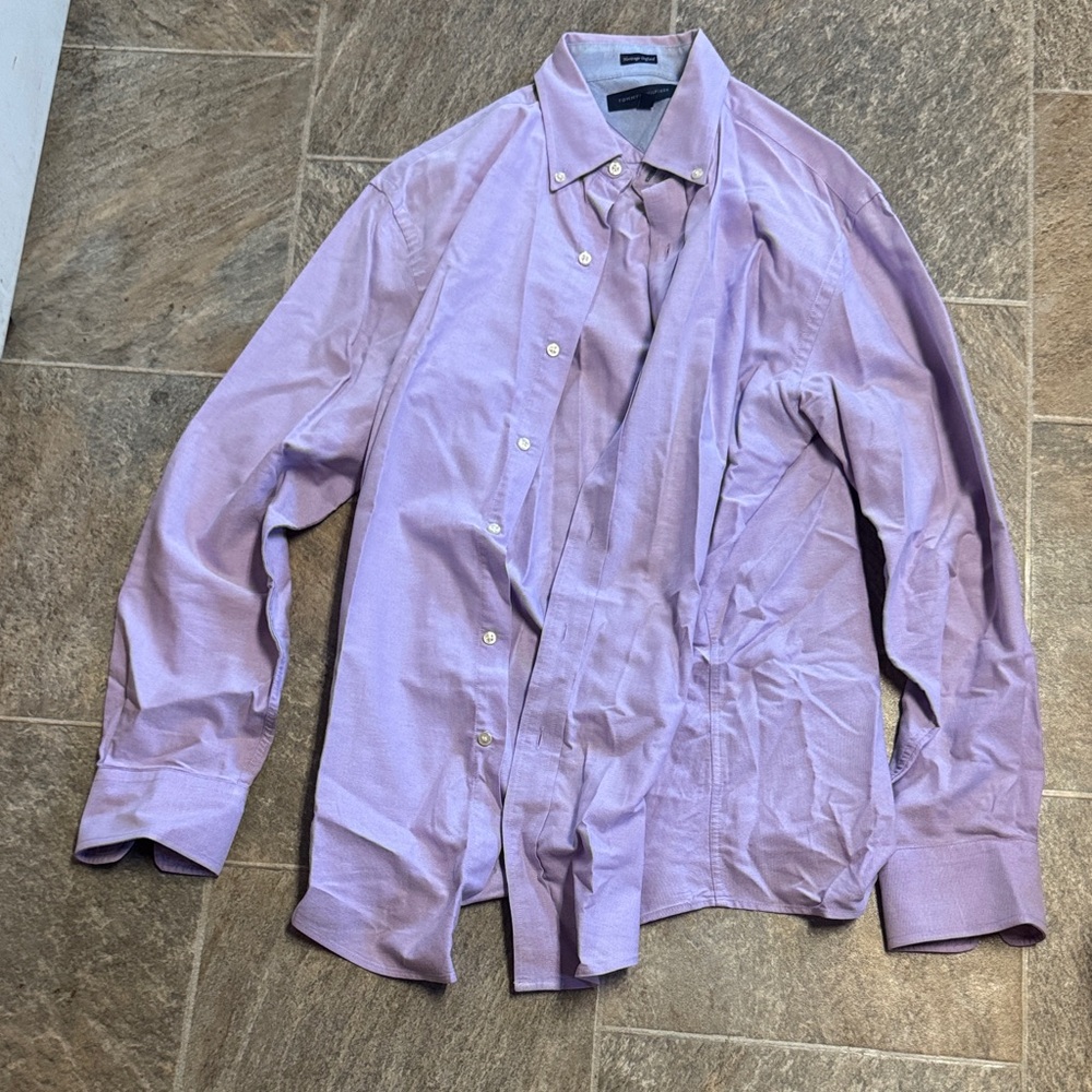 Tommy Hilfiger Lavender Men's Shirt